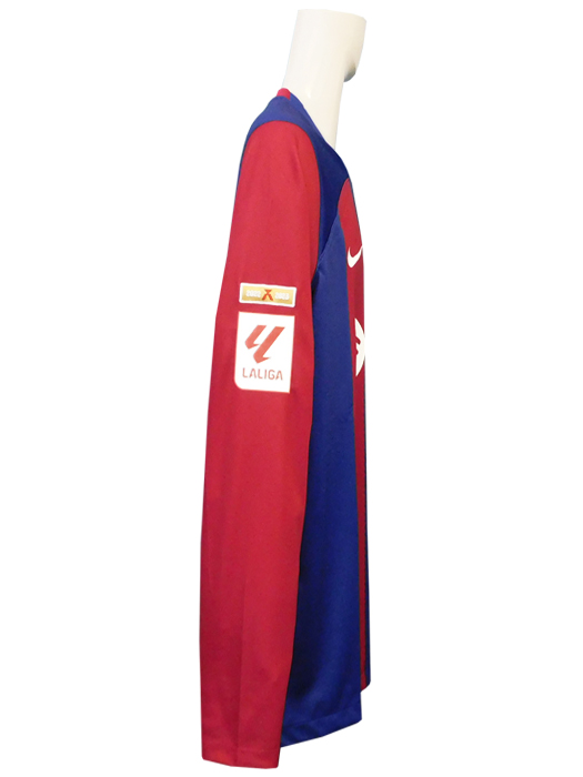 ***限定入荷***(ナイキ) NIKE/23/24バルセロナ/ホーム/長袖/ペドリ/ラリーガ+ラリーガ優勝パッチ付き/DX2636-456