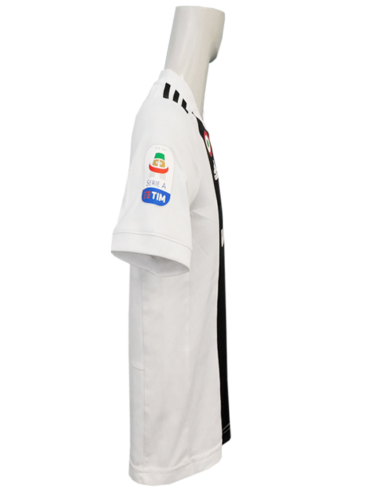***若干汚れあり***(アディダス) adidas/18/19ユベントス/ホーム/半袖/ロナウド/ジュニア用/レガカルチョ+コパ+スクデット+CYGAMES付