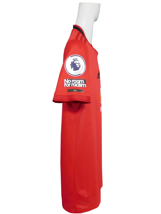 **若干汚れと傷あり**(アディダス) adidas/19/20マンチェスターユナイテッド/ホーム/半袖/ベッカム/プレミア+NRFRパッチ付/GEM43-ED7386