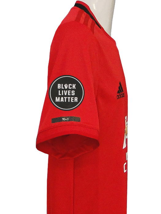 (アディダス) adidas/19/20マンチェスターユナイテッド/ホーム/半袖/マタ/NHS+Black Lives Matterバッジ付/GEM43-ED7386