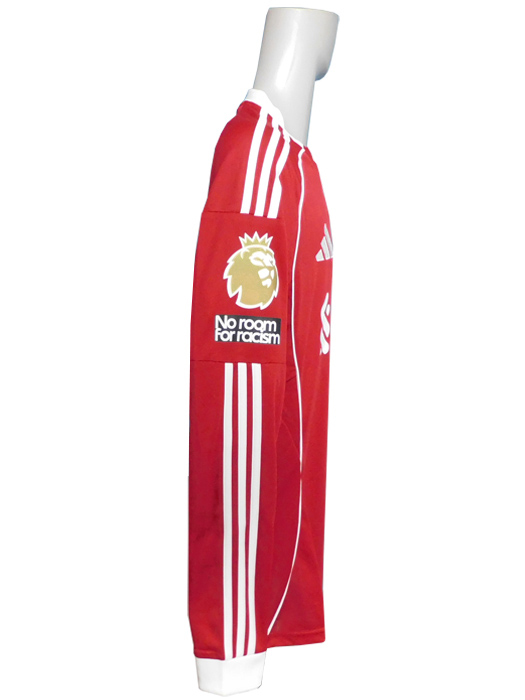 (アディダス) adidas/25/26リバプール/ホーム/長袖/サラー/プレミア優勝+No Room For Racismパッチ付/JYF51-JV6456