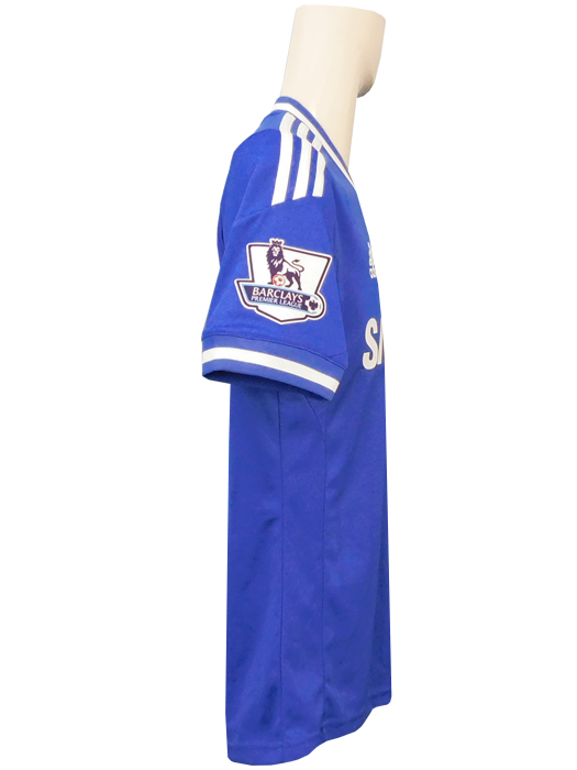 ***若干キズあり***(アディダス) adidas/13/14チェルシー/ホーム/半袖/トーレス/ジュニア用/プレミアリーグパッチ付/QU034-G90229