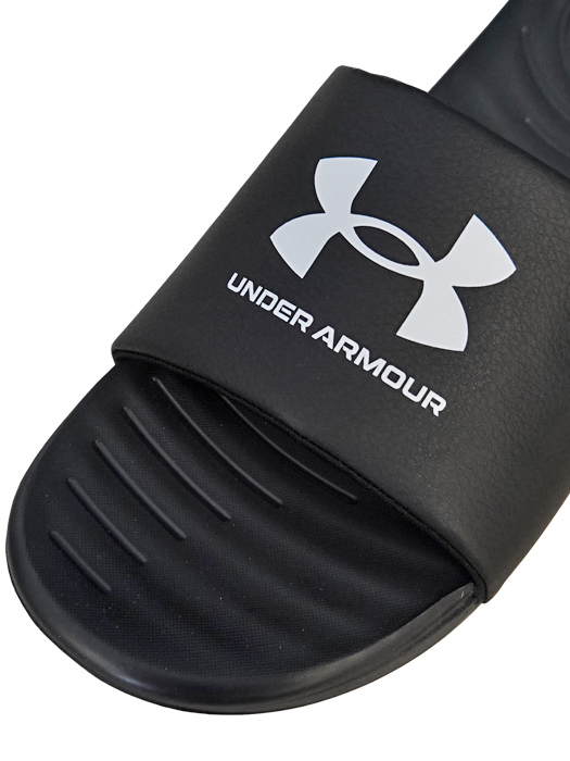 (アンダーアーマー) UNDER ARMOUR/シャワーサンダル/アンサ フィックス スライド/ブラックXホワイト/3023761