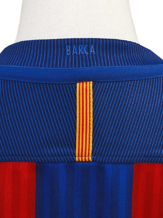 ***限定再入荷***(ナイキ) NIKE/16/17バルセロナ/ホーム/半袖/ジュニア/カタール航空スポンサー付/スアレス/777029-481