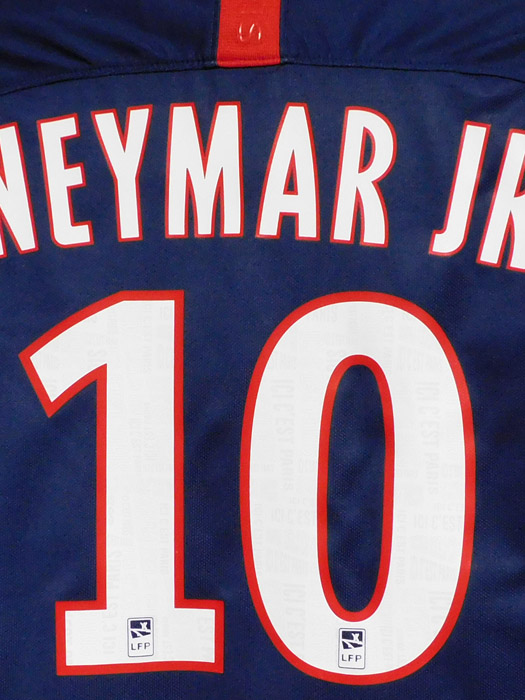 ***若干汚れと傷あり***(ナイキ) NIKE/19/20パリサンジェルマン/ホーム/半袖/ネイマール/AJ5553-411