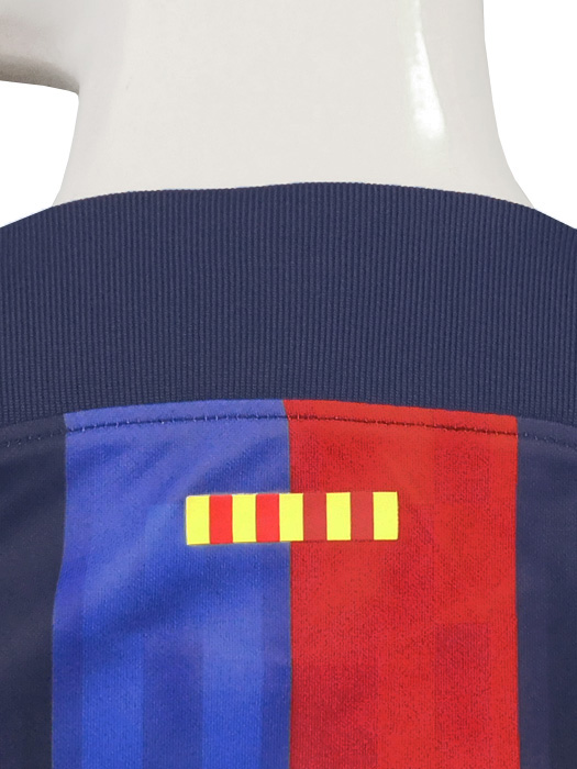 (ナイキ) NIKE/22/23バルセロナ/ホーム/半袖/CL/ペドリ/CL+FOUNDATIONバッジ+スポンサー付/フルマーキング/DM1840-452