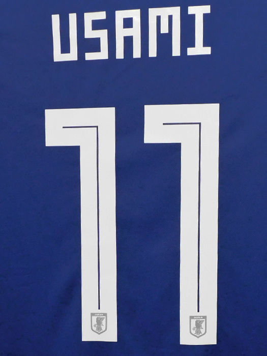 (アディダス) adidas/18/19日本代表/ホーム/半袖/宇佐美/ポーランド戦+2018W杯バッジ/フルマーキング仕様/DRN93-CV5638