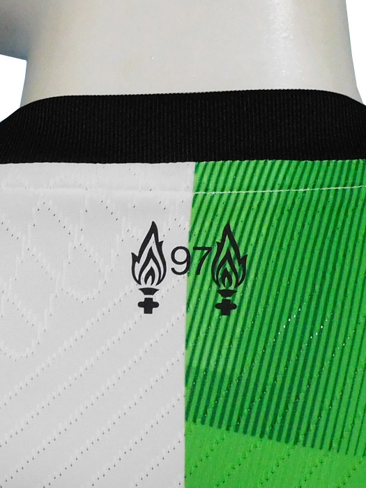 ***限定入荷***(ナイキ)NIKE/23/24リバプール/オーセンティック/アウェイ/半袖/サラー/プレミア+NRFRパッチ付/DX2617-101