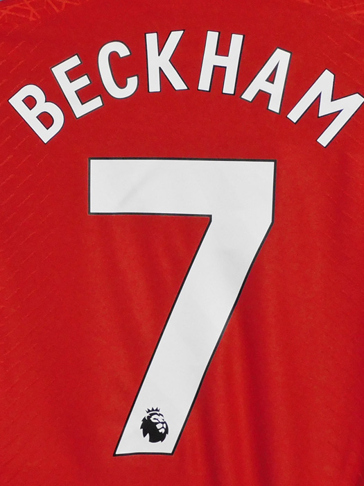 ***限定入荷***(アディダス) adidas/23/24マンチェスターユナイテッド/オーセンティック/ホーム/半袖/ベッカム/EPL+NRFR付/EVM01-IN3520