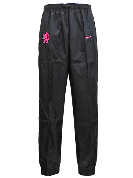 (ナイキ) NIKE/24/25チェルシー/DRI-FIT フード付きウーブントラックスーツ/ブラックXピンク/FZ3804-010