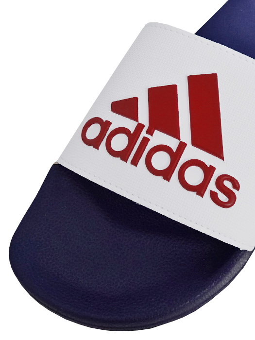 (アディダス) adidas/アディレッタ シャワー サンダル/クラウドホワイトXベタースカーレットXビクトリーブルー/HQ6885