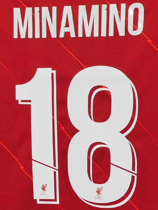 (ナイキ)NIKE/21/22リバプール/チャンピオンズリーグ/ホーム/半袖/南野/CL+FOUNDATIONバッジ+SIDE BY SIDE付き/DB2560-688