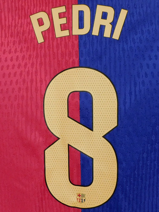 ***限定入荷***(ナイキ) NIKE/24/25バルセロナ/オーセンティック/ホーム/半袖/ペドリ/ラリーガパッチ付/FN8775-456