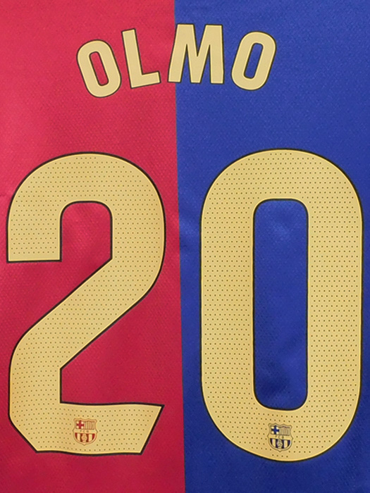 ***限定入荷***(ナイキ) NIKE/24/25バルセロナ/ホーム/長袖/ダニ・オルモ/ラリーガパッチ付/FN8806-456