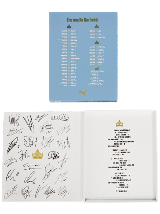 ***限定入荷***(プーマ) PUMA/22/23マンチェスターシティ/3冠記念ユニフォームボックス/半袖/ハーランド/EPL優勝+NRFR/779041-01