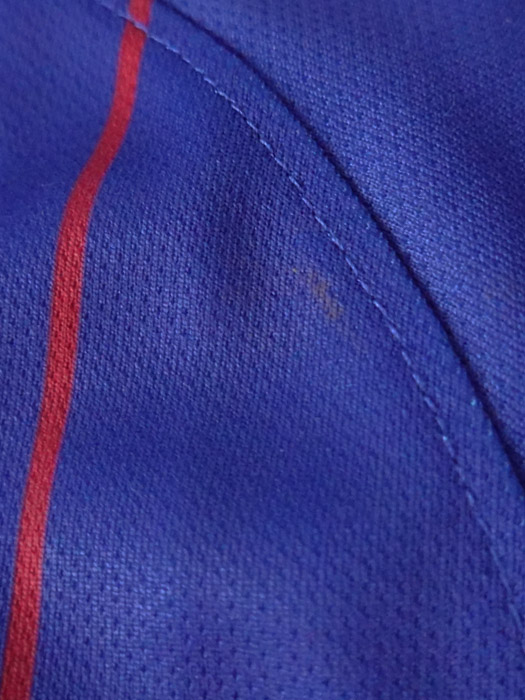 ***若干汚れと前面裾部分プリント剥がれあり***(ナイキ) NIKE/17/18バルセロナ/ホーム/半袖/楽天スポンサー付/ネイマール/847255-456