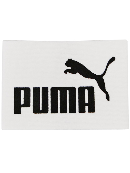 (プーマ) PUMA/キャプテンズアームバンドジュニア用/ホワイトXブラック/051626-01/簡易配送(CARDのみ送料注文後変更/1点限/保障無)