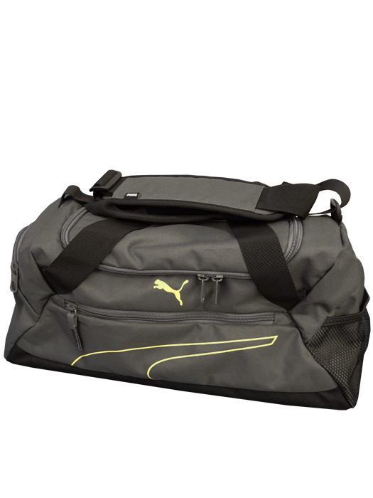 (プーマ) PUMA/ファンダメンタル スポーツバッグ S/ミネラルグレイXライムシャイン/090331-02