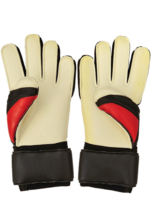 ※若干変色あり※(ウールシュポルト) UHLSPORT/アブソルートグリップ/ブラックXレッドXホワイト/1011321