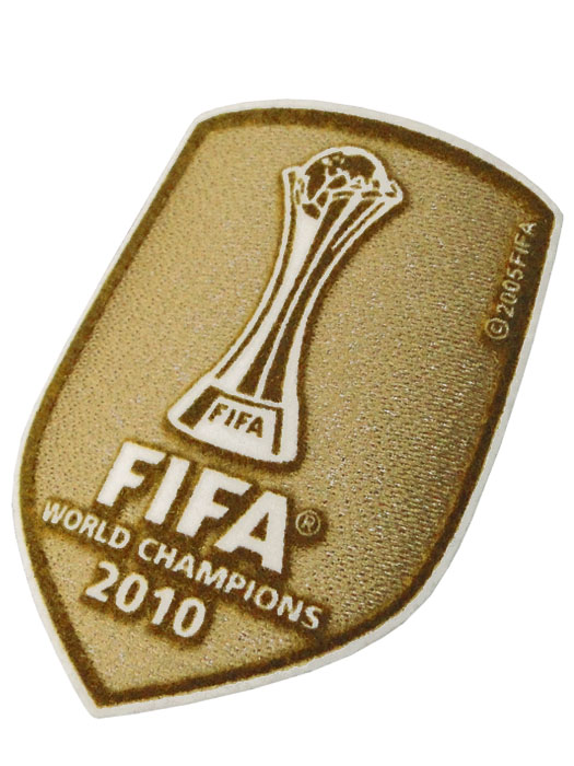 ***限定入荷***(センシリア)SENSCILIA 2010FIFAクラブW杯優勝バッジ/簡易配送(CARDのみ送料注文後変更/1点限/保障無)