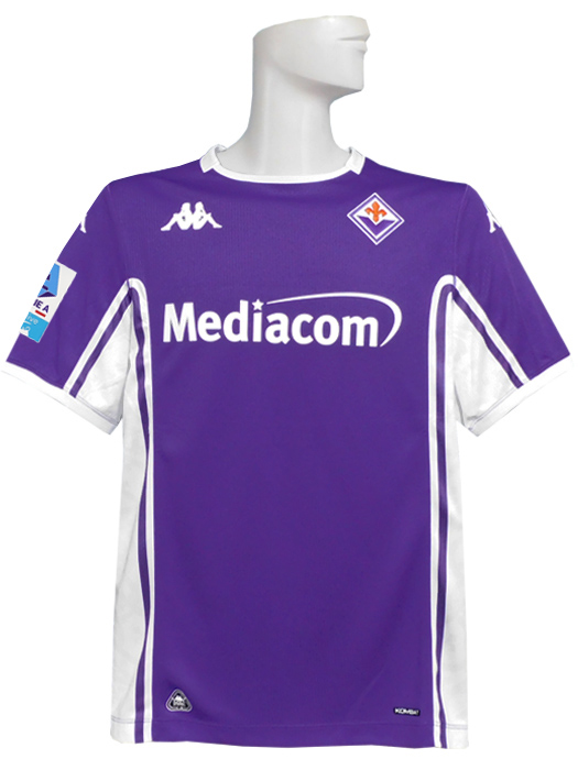 (カッパ) KAPPA/25/26フィオレンティーナ/ホーム/半袖/ジェコ/セリエAパッチ付/215-490