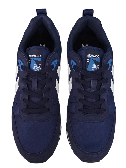 (ヒュンメル) HUMMEL/MONACO 86 NS/エステートブルーXホワイト