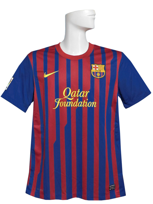 ***限定再入荷***(ナイキ) NIKE/11/12バルセロナ/ホーム/半袖/ピケ/419877-486