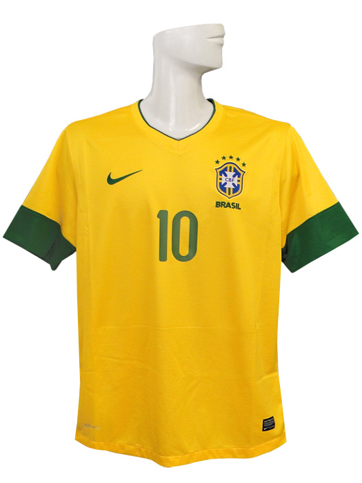 (ナイキ) NIKE/12/13ブラジル代表/ホーム/半袖/ネイマール/447931-703