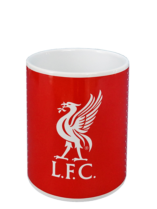 クラブオフィシャルグッズ/リバプール/オフィシャルマグカップ/レッドXホワイト/5015860240232