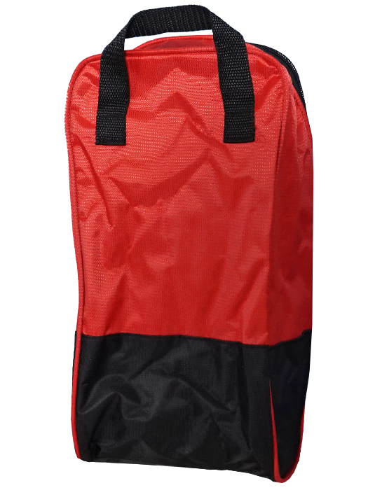 クラブオフィシャルグッズ/マンチェスターユナイテッド /オフィシャルシューズバッグ/レッドXブラック/5015860242670