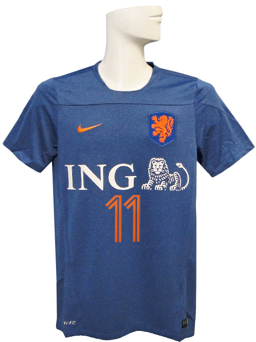 ナイキ) NIKE/14/15オランダ代表/トレーニングトップ/半袖