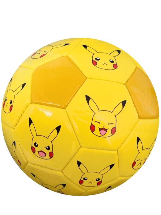 クラブオフィシャルグッズ/ポケットモンスター/トイボール ピカチュウ/総柄/イエロー/3号/61618