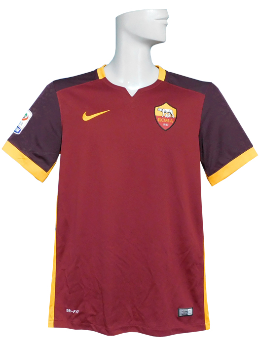 ***限定再入荷***(ナイキ) NIKE/15/16ローマ/ホーム/半袖/サラー/セリエAパッチ付/658924-678