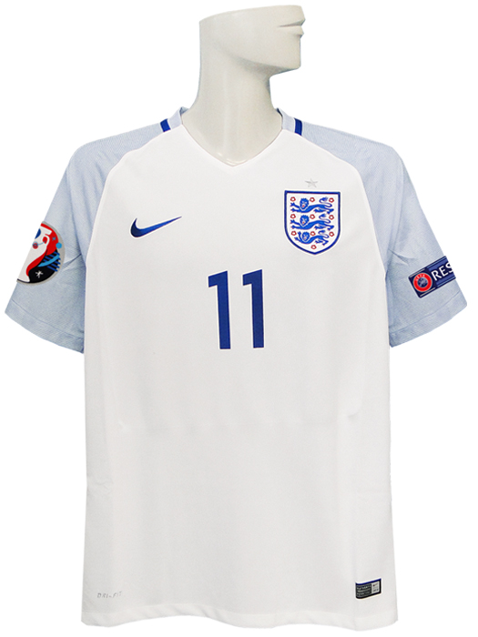 (ナイキ) NIKE/16/17イングランド代表/ホーム/半袖/バーディ/EURO2016バッジ+RESPECTバッジ付/724610-100