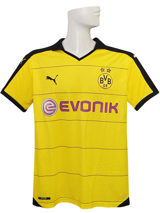 ***限定再入荷***(プーマ) PUMA/15/16ドルトムント/ホーム/半袖/フンメルス/747991-01