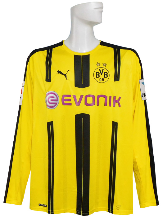 ***限定再入荷***(プーマ) PUMA/16/17ドルトムント/ホーム/長袖/香川/ブンデスリーガ+HELMESバッジ付/749822-01