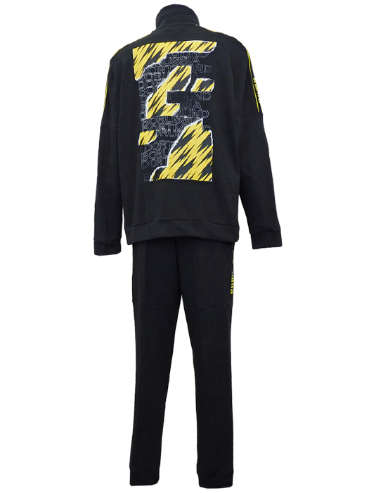 (プーマ) PUMA/20/21ドルトムント/FTBLCULTURE トラックスーツ/プーマブラックXサイバーイエロー/758110-02-758111-02