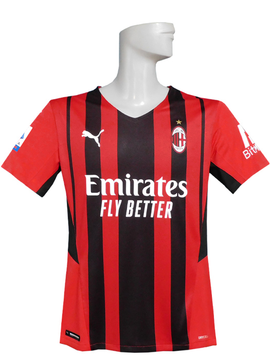 *限定入荷*(プーマ) PUMA/21/22ACミラン/ホーム/オーセンティック/半袖/ロマニョーリ/セリエA+BitMEX+wefox/フル/764749-01