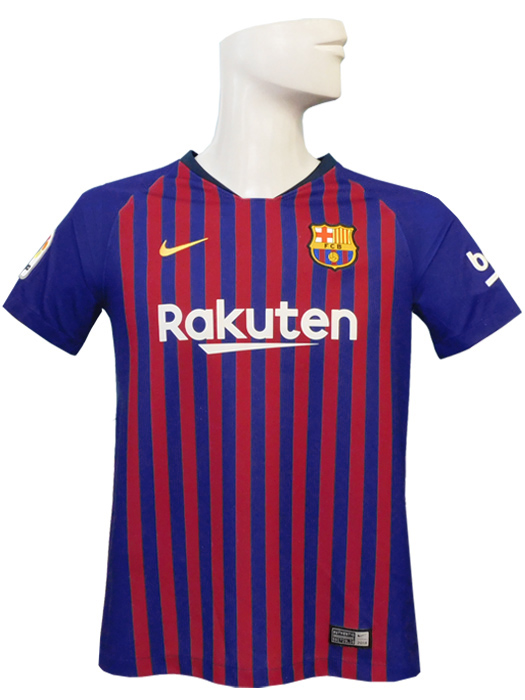 ***傷、汚れあり***(ナイキ) NIKE/18/19バルセロナ/ホーム/半袖/イニエスタ/ジュニア用/894458-456