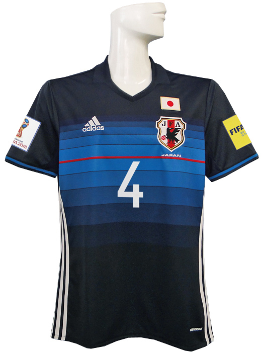 ***限定再入荷***(アディダス) adidas/16/17日本代表/ホーム/半袖/本田/2018ロシアW杯アジア予選バッジ付/AAN09-AA0308