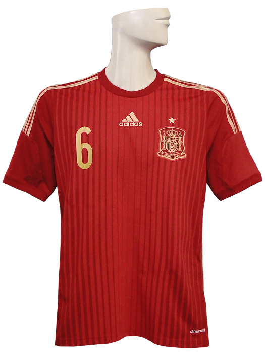 (アディダス) adidas/2015スペイン代表/ホーム/半袖/イニエスタ/AD712-M39411