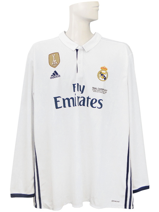 ***限定入荷***(アディダス) adidas/16/17レアルマドリード/ホーム/長袖/決勝戦マッチデー/ロナウド/AI5184