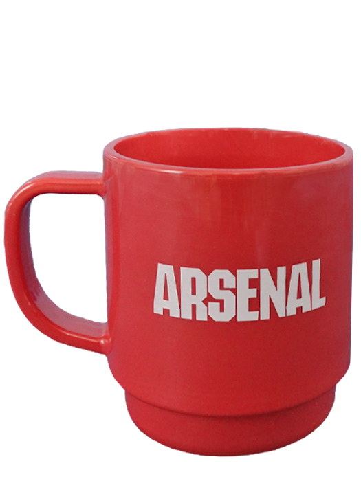 クラブオフィシャルグッズ/アーセナル/オフィシャルエコプラマグカップ/レッドXホワイト/ARS87747