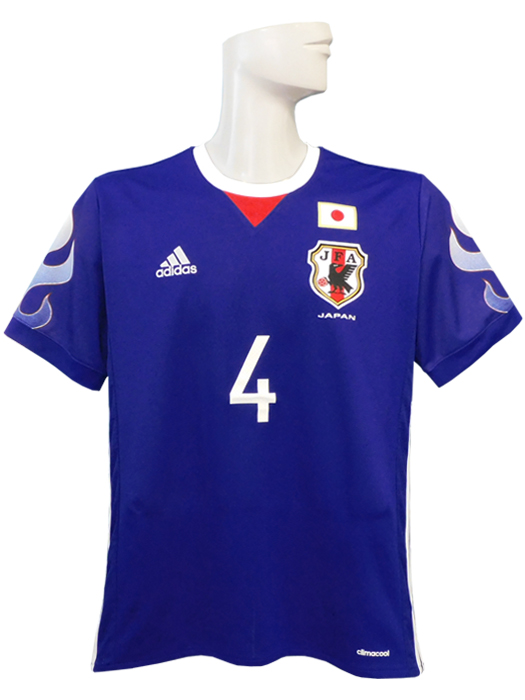 ***限定入荷***(アディダス) adidas/2017日本代表/メモリアル/ホーム/半袖/本田/BSU39-AZ5633