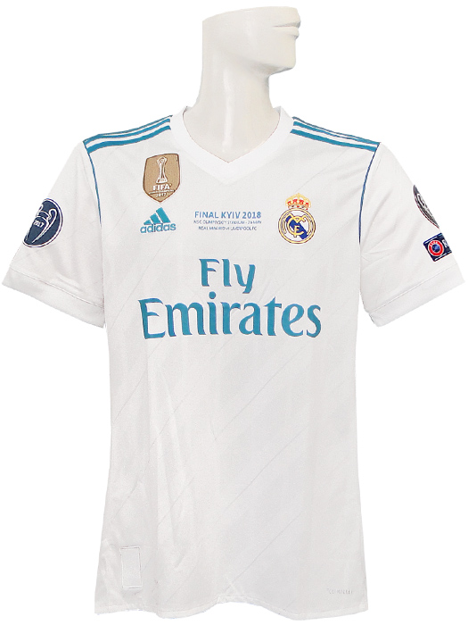 ***限定再入荷***(アディダス) adidas/17/18レアルマドリード/CL/ホーム/半袖/ロナウド/決勝戦フルマーキング/BV814-AZ8059