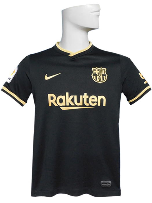 ***傷あり***(ナイキ) NIKE/20/21バルセロナ/アウェイ/半袖/メッシ/ジュニア用/CD4499-011