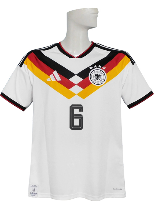 (アディダス) adidas/26/27ドイツ代表/ホーム/半袖/6キミッヒ/CQ482-KD8363