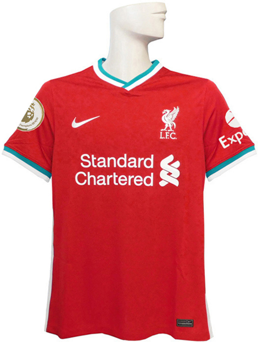 ***限定再入荷***(ナイキ)NIKE/20/21リバプール/ホーム/半袖/ディオゴ・ジョタ/プレミアリーグチャンピオン+Expediaバッジ付/CZ2636-687