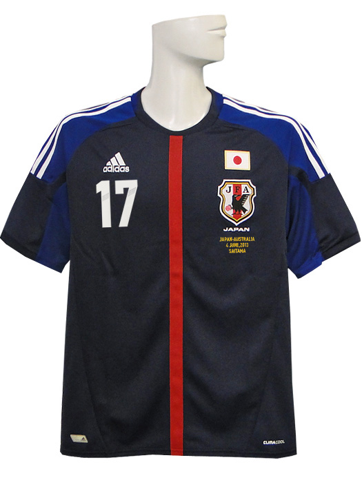 (アディダス) adidas/12/13日本代表/ホーム/半袖/長谷部/2013-06-04/W杯アジア予選/オーストラリア戦/マッチデープリント/DJ122-X49699