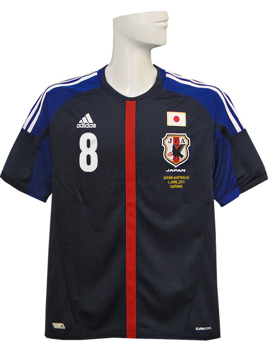 (アディダス) adidas/12/13日本代表/ホーム/半袖/清武/8/2013-06-04/W杯アジア予選/オーストラリア戦/マッチデープリン/DJ122-X49699